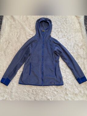 Patagonia R3 High Loft Fleece Hoody Full Zip Reversible Jacket - Size Large